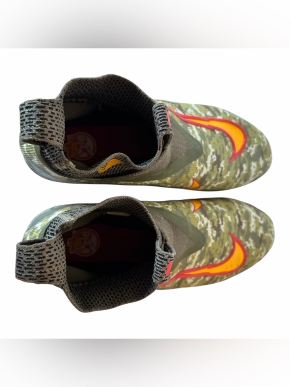 Nike ALPHA Menace Elite 3 TK Camouflage Men’s Football Cleats Pre-Owned Size 9.5 - Picture 6 of 6
